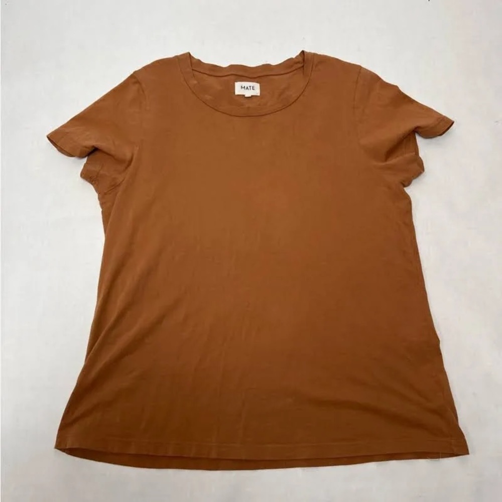 MATE the Label Brown Short Sleeve Tee